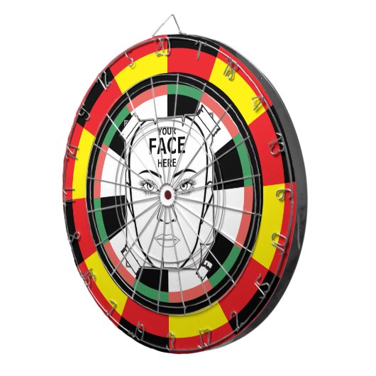 Your Face Here Dartboard ダーツボード (正面右)