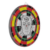 Your Face Here Dartboard ダーツボード (正面左)