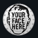 Your Face Here Dartboard ダーツボード<br><div class="desc">Looking For Something One-Of-A-Kind?
Easily upload photos, artwork, text, and more!
CREATE YOUR OWN CUSTOM ITEM NOW</div>