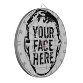 Your Face Here Dartboard ダーツボード (正面左)