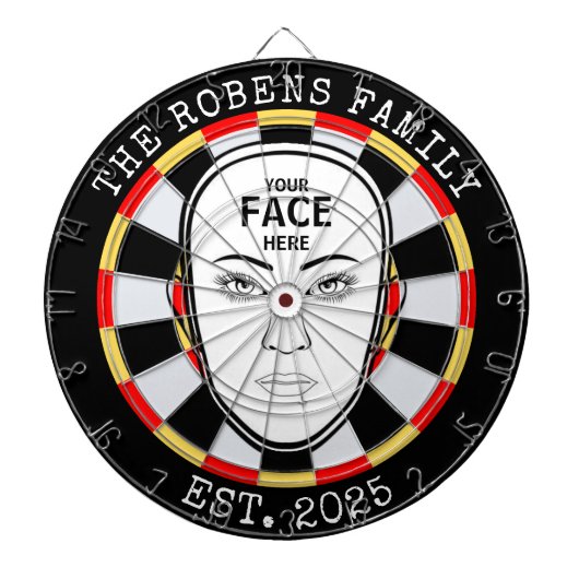 Your Face Here Dartboard ダーツボード (正面)
