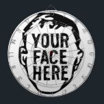 Your Face Here Dartboard ダーツボード<br><div class="desc">Looking For Something One-Of-A-Kind?
Easily upload photos,  artwork,  text,  and more!
CREATE YOUR OWN CUSTOM ITEM NOW</div>