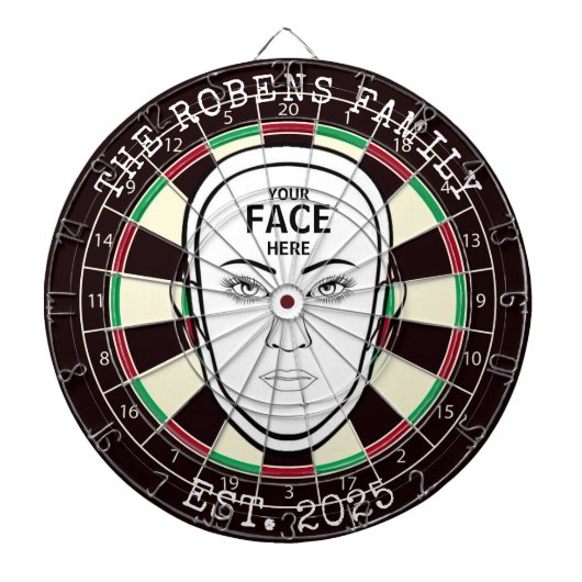 Your Face Here Dartboard ダーツボード (正面)