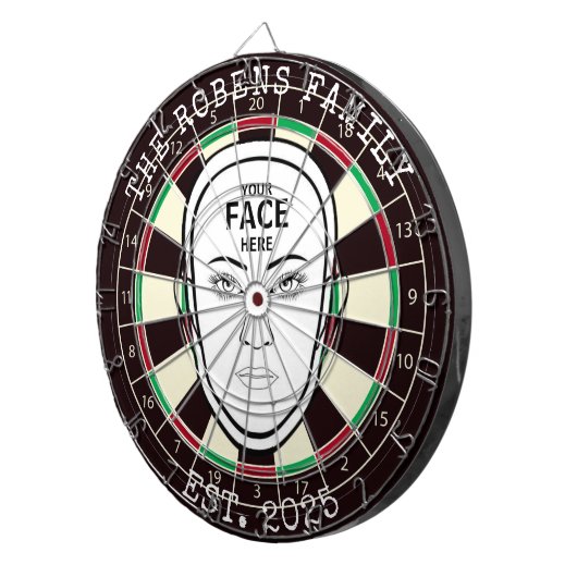 Your Face Here Dartboard ダーツボード (正面右)