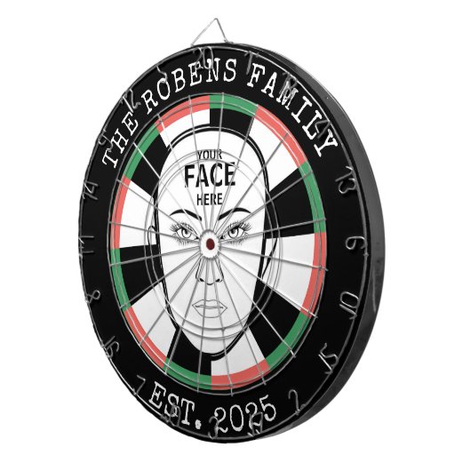 Your Face Here Dartboard ダーツボード (正面右)