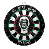Your Face Here Dartboard  Funny Drinking Dartboard ダーツボード (正面)