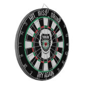Your Face Here Dartboard  Funny Drinking Dartboard ダーツボード (正面左)