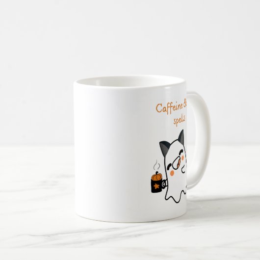 Your Familiar Approves This Mug コーヒーマグカップ (正面右)