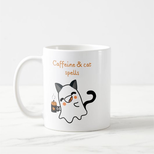 Your Familiar Approves This Mug コーヒーマグカップ (左)