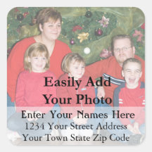 Your Family Christmas Photo差出人住所ラベル