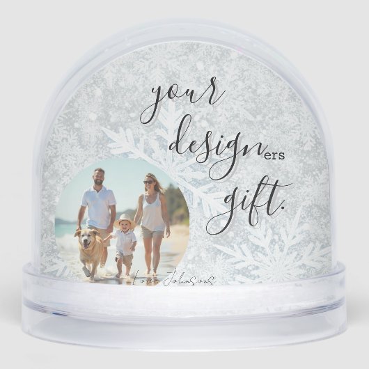 Your Family Design ers, Photo Snow Globe (正面)