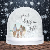 Your Family Design ers, Photo Snow Globe