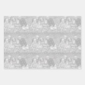 Your Family Photo, Pets, or Child's Artwork ラッピングペーパーシート (正面2)