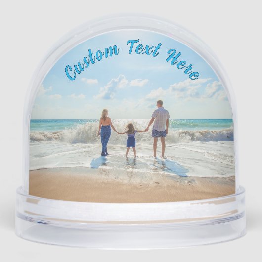Your Family Photo with Custom Text Personalized (正面)