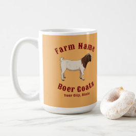 Your Farm Boer Goats コーヒーマグカップ