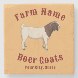 Your Farm Boer Goats ストーンコースター