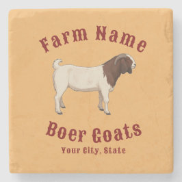 Your Farm Boer Goats ストーンコースター
