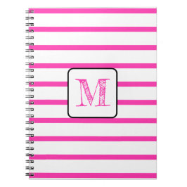 Your favorite letter in embroidered calligraphy ノートブック