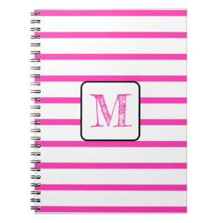 Your favorite letter in embroidered calligraphy ノートブック