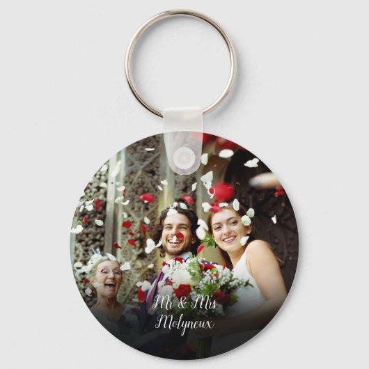 Your Favourite Wedding Photo キーホルダー (正面)