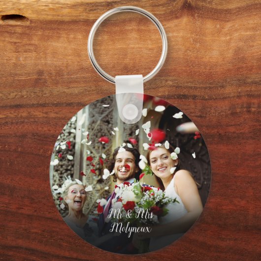 Your Favourite Wedding Photo キーホルダー (裏面)