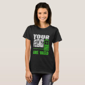 Your Feelings Are Valid Emotional Wellness Quote Tシャツ (正面フル)