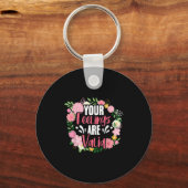 Your Feelings Are Valid Mental Health People With  キーホルダー (正面)