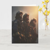 "Your Fire Lives On" Sympathy カード (黄色い花)