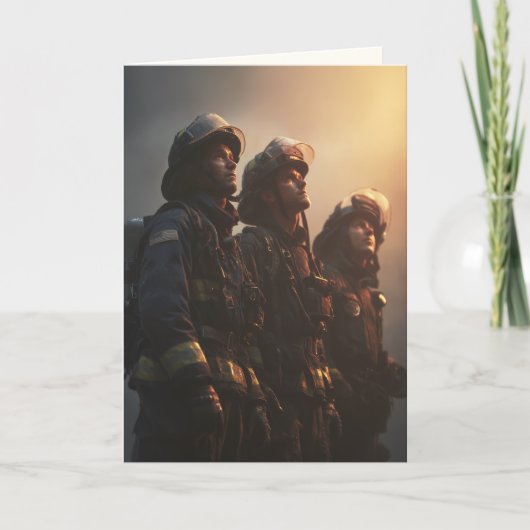 "Your Fire Lives On" Sympathy カード (正面)