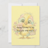Your First Easter Flat Note Card ノートカード (裏面)