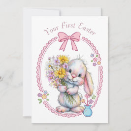 Your First Easter Flat Note Card ノートカード