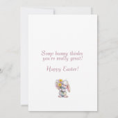 Your First Easter Flat Note Card ノートカード (裏面)