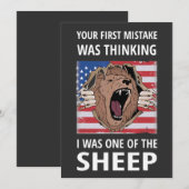 Your First Mistake Was Thinking I Was One Of The S 招待状 (正面/裏面)