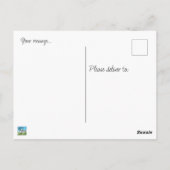 Your Footsteps Home Love Posal ポストカード (裏面)