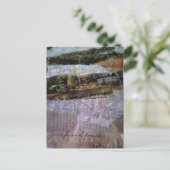 Your Friend Forever mixed media collage ポストカード (スタンド正面)