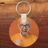 Your Funny Photo Selfie Upload キーホルダー (正面)
