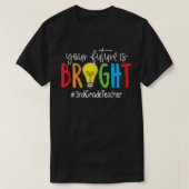 Your Future Is Bright 3Gade先生 Tシャツ (デザイン正面)