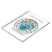 Your Future Your Steps Earth Day Sustainability ノートブック (左側)