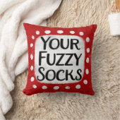 Your Fuzzy Socks装飾用クッション クッション (ブランケット)