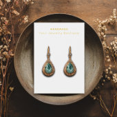 Your Handmade Boutique Earring Business Card