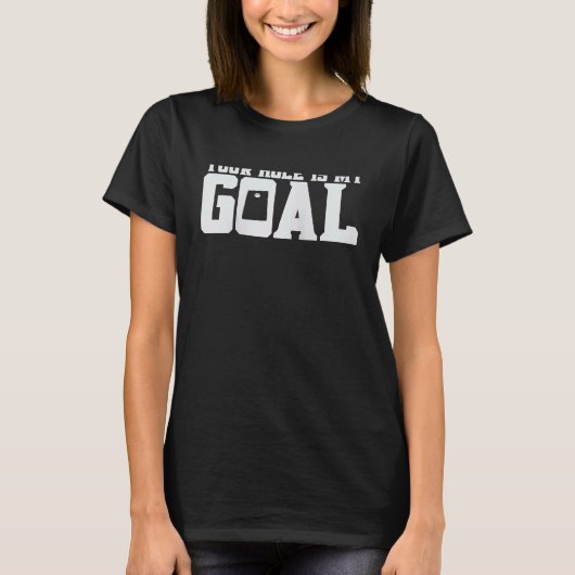 Your Hole Is My Goal Player Game Retro Cornhole Ra Tシャツ (正面)