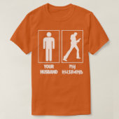Your Husband My Husband Guitar Tシャツ (デザイン正面)