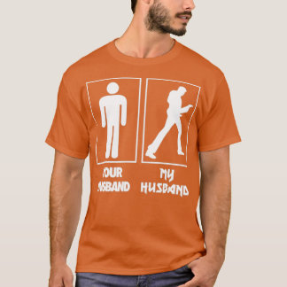Your Husband My Husband Guitar Tシャツ