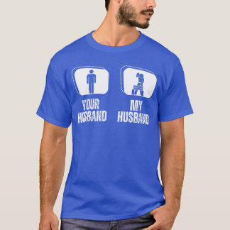 Your Husband My Husband Wife Karate funny Tシャツ