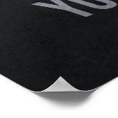 Your I CAN vs IQ - Success やる気を起こさせる Poster ポスター (角)