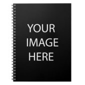 「Your Image Here - Create カスタム Imageプリント ノートブック (正面)