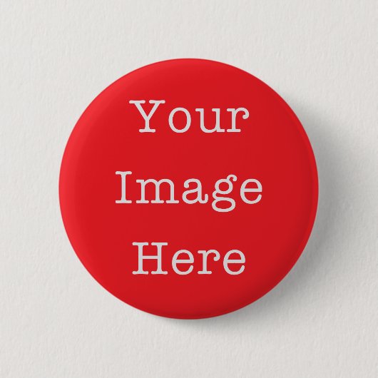 Your Image Here Custom Photo 缶バッジ (正面)