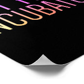 Your Incubator Pro Choice Women's Rights Feminist ポスター (角)