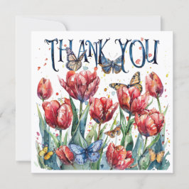 Your kindness touched my heart Thank You Card サンキューカード