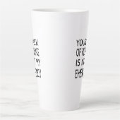 Your lack of planning is not my emergency カフェラテマグ (正面)